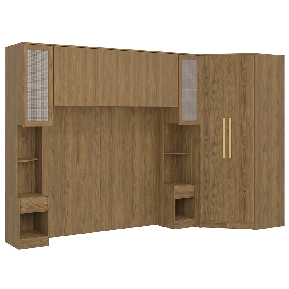 Quarto Modular Kappesberg Ágata 5 Peças - MDP — foto 3