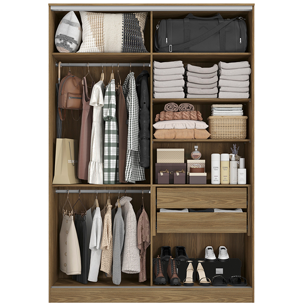 Roupeiro Modulado Kappesberg Ágata 3 Peças - MDP, 4 Portas — foto 10