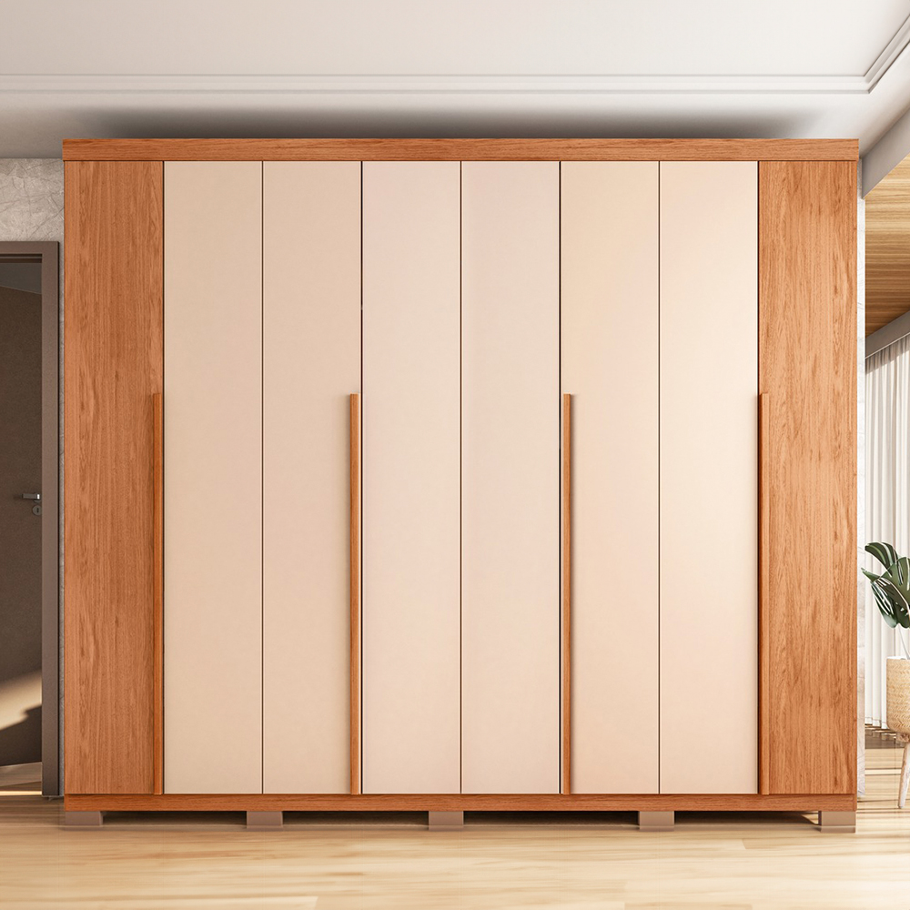 Guarda-Roupa Casal Caemmun Magnatto 8 Portas Bater 4 Gavetas