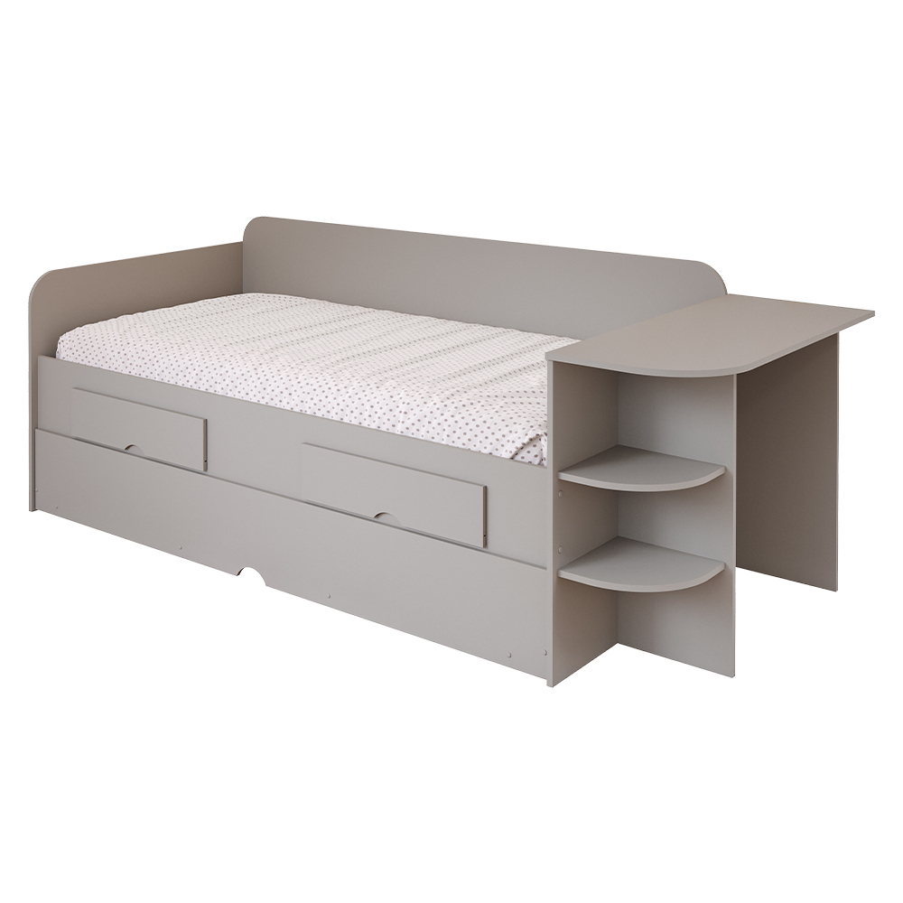 Sofá Cama Cimol Bibox Helena MDF com Escrivaninha — foto 3