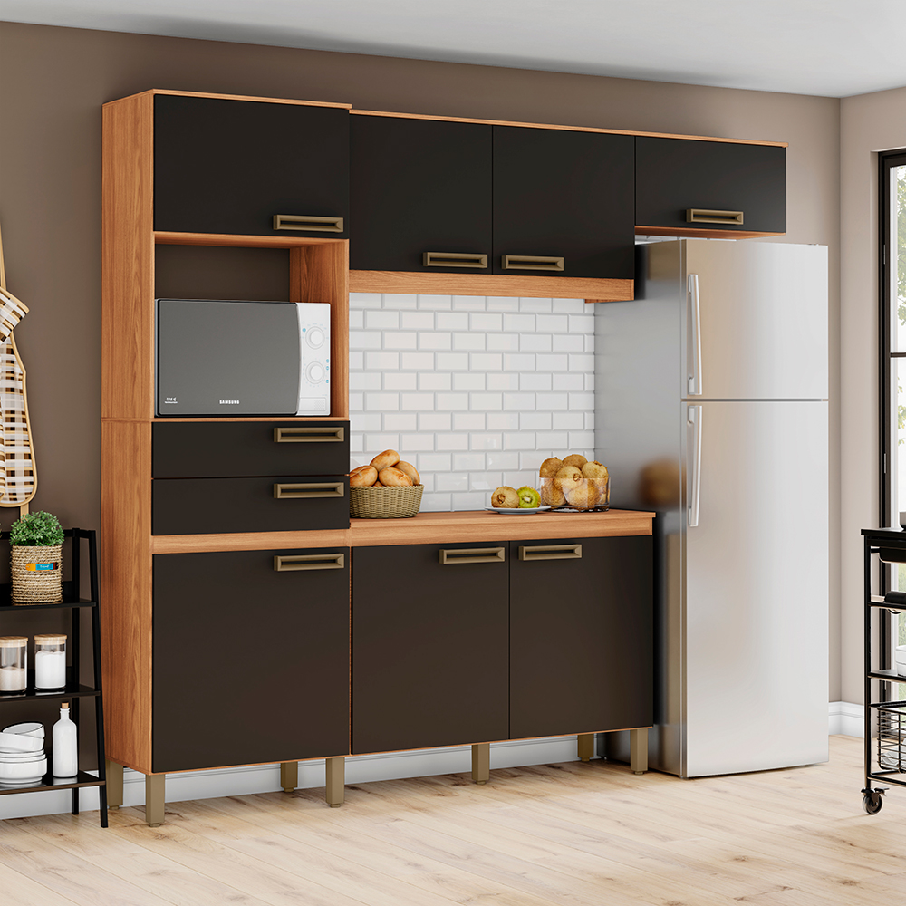 Cozinha Compacta Henn B107 Briz 7 Portas 2 Gavetas — foto 7