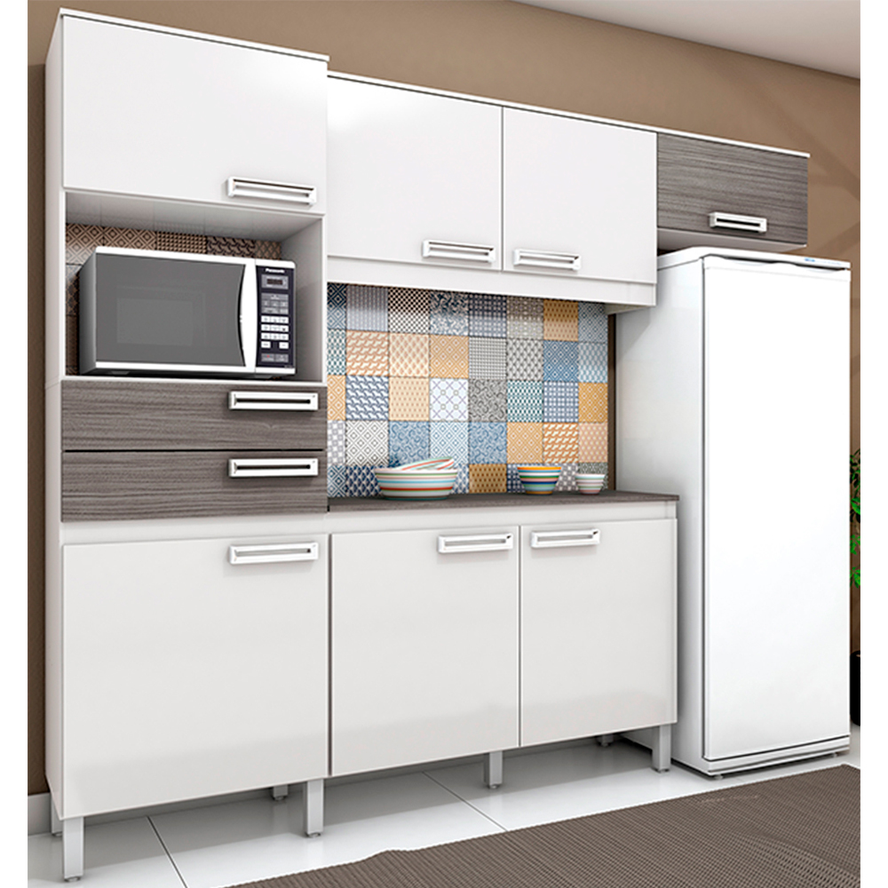 Cozinha Compacta Henn B107 Briz 7 Portas 2 Gavetas — foto 8