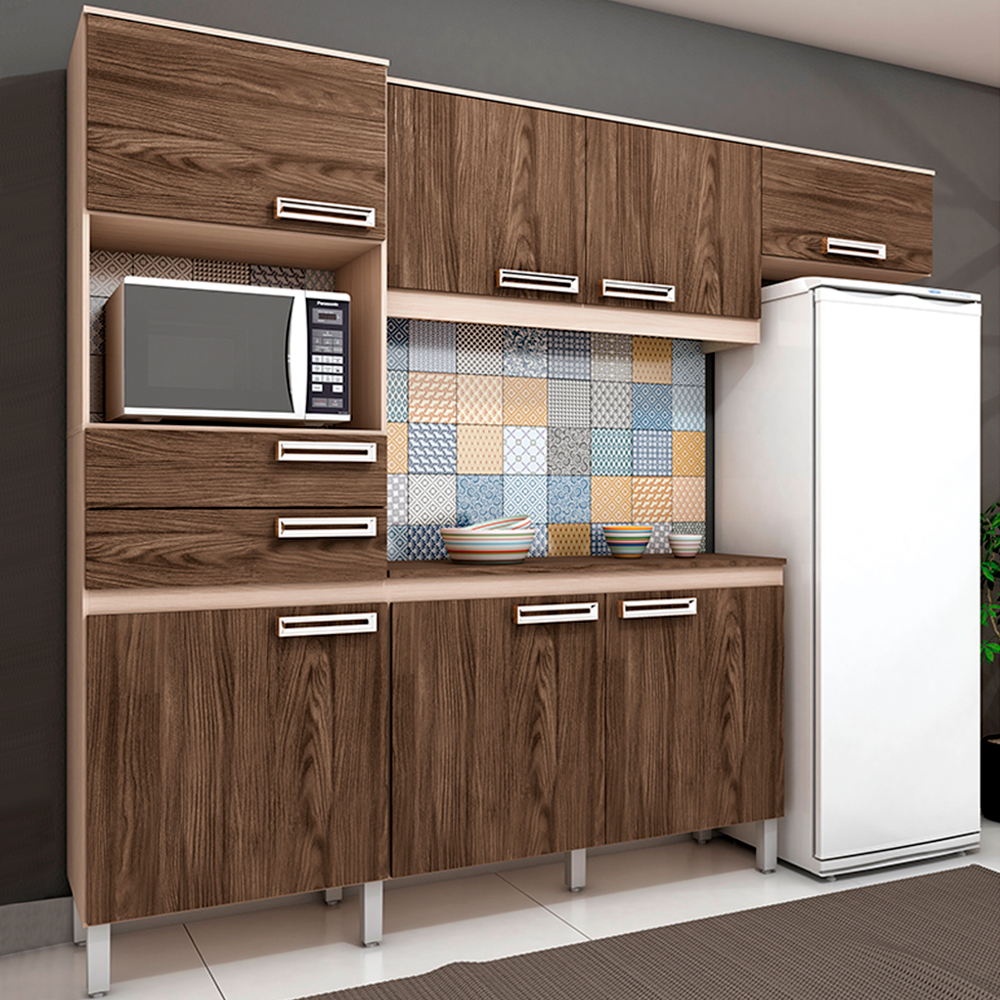 Cozinha Compacta Henn B107 Briz 7 Portas 2 Gavetas — foto 9