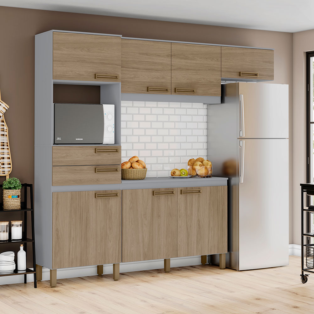 Cozinha Compacta Henn B107 Briz 7 Portas 2 Gavetas — foto 11