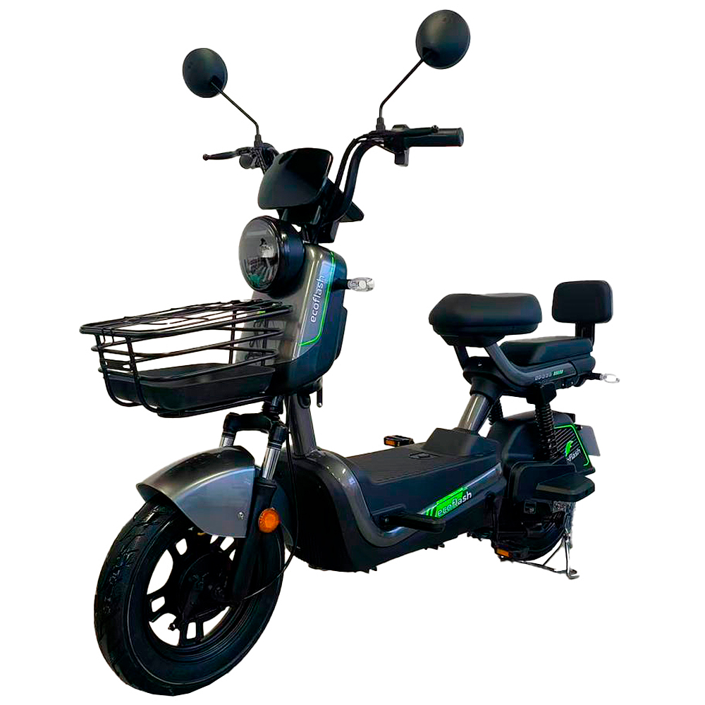 Scooter Elétrica EcoFlash Speed 600W com Freio a Disco