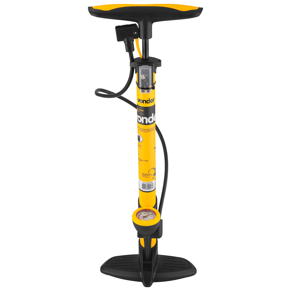 Bomba de Ar Manual 63 cm Vonder para Pneus