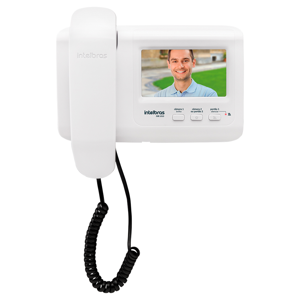 Vídeo Porteiro Intelbras IVR 1010 4,3" com 2 Câmeras — foto 3
