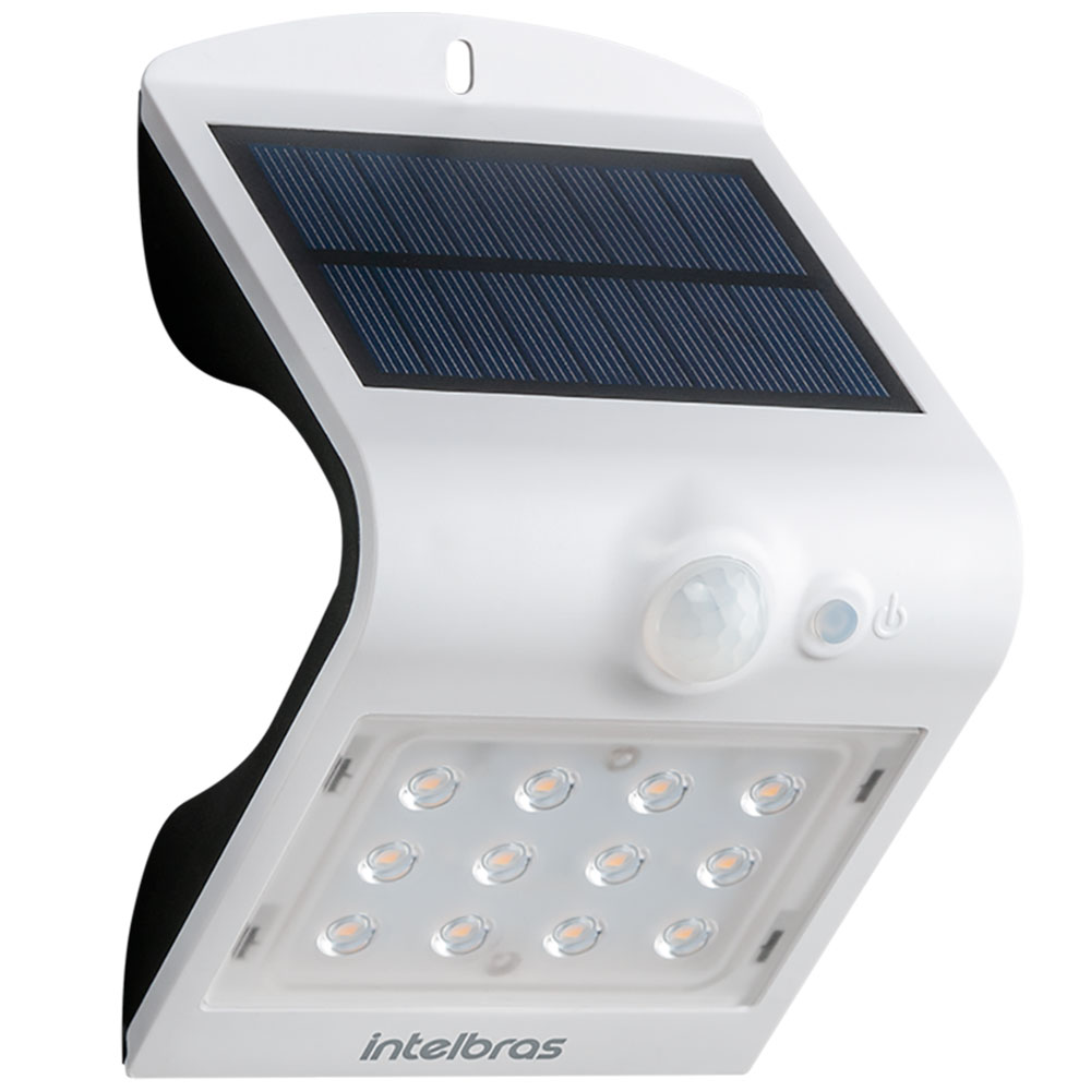 Arandela Solar Intelbras ASI 220 LED Amarelo 220 Lúmens — foto 3