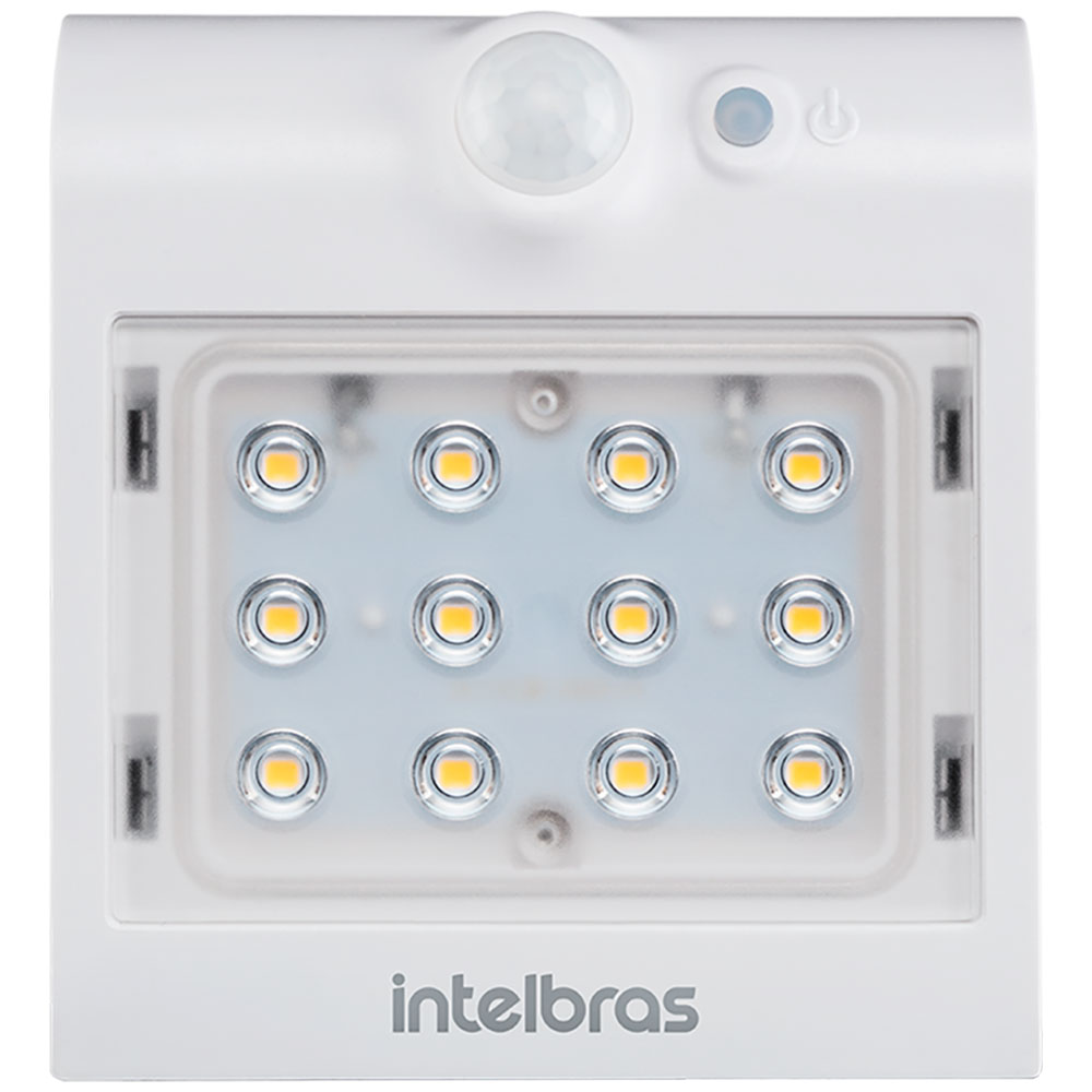 Arandela Solar Intelbras ASI 220 LED Amarelo 220 Lúmens — foto 4