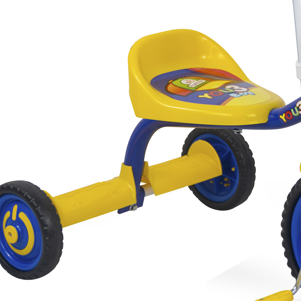 Triciclo Infantil Nathor You 3 Girl com Pedal - Rosa — foto 5