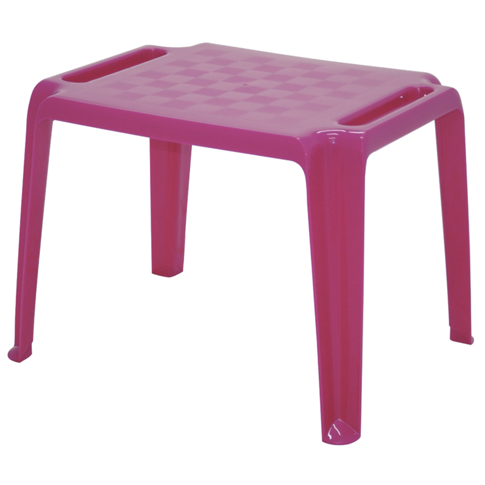 Mesa Infantil Tramontina Dona Chica - Polipropileno - Azul/Rosa — foto 4