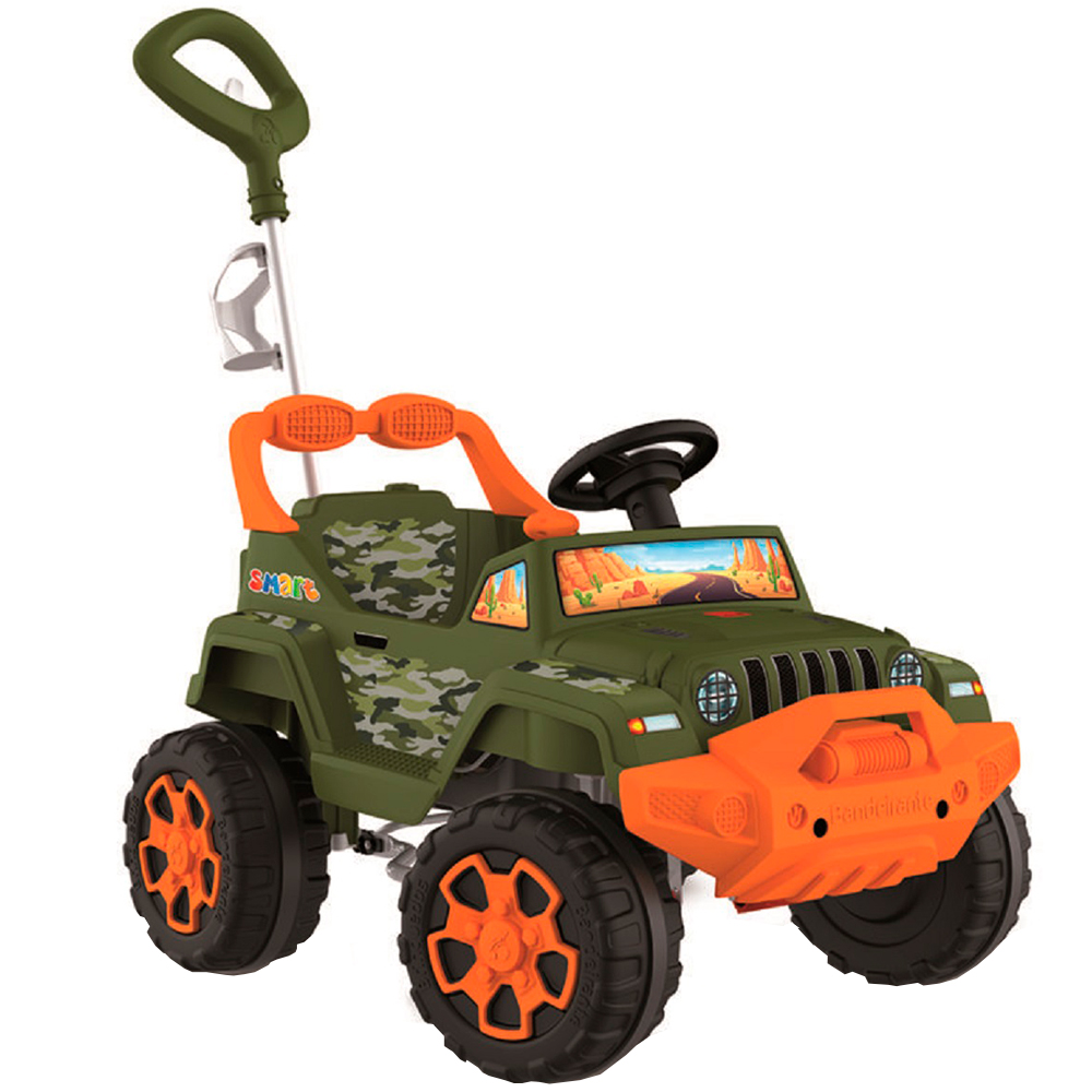 Carro de Passeio a Pedal Infantil Bandeirante Banjipe com Buzina