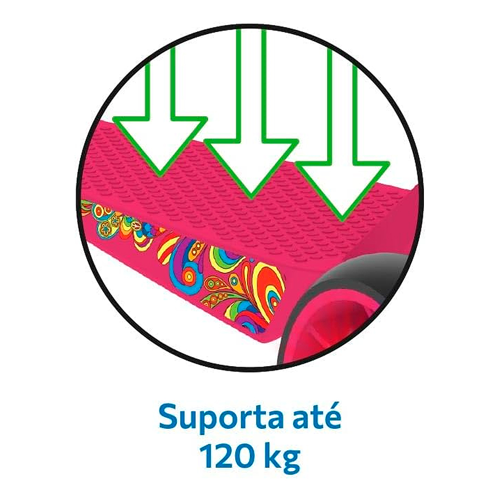 Patinete Skatenet 3 Rodas com LED Bandeirante Max — foto 5