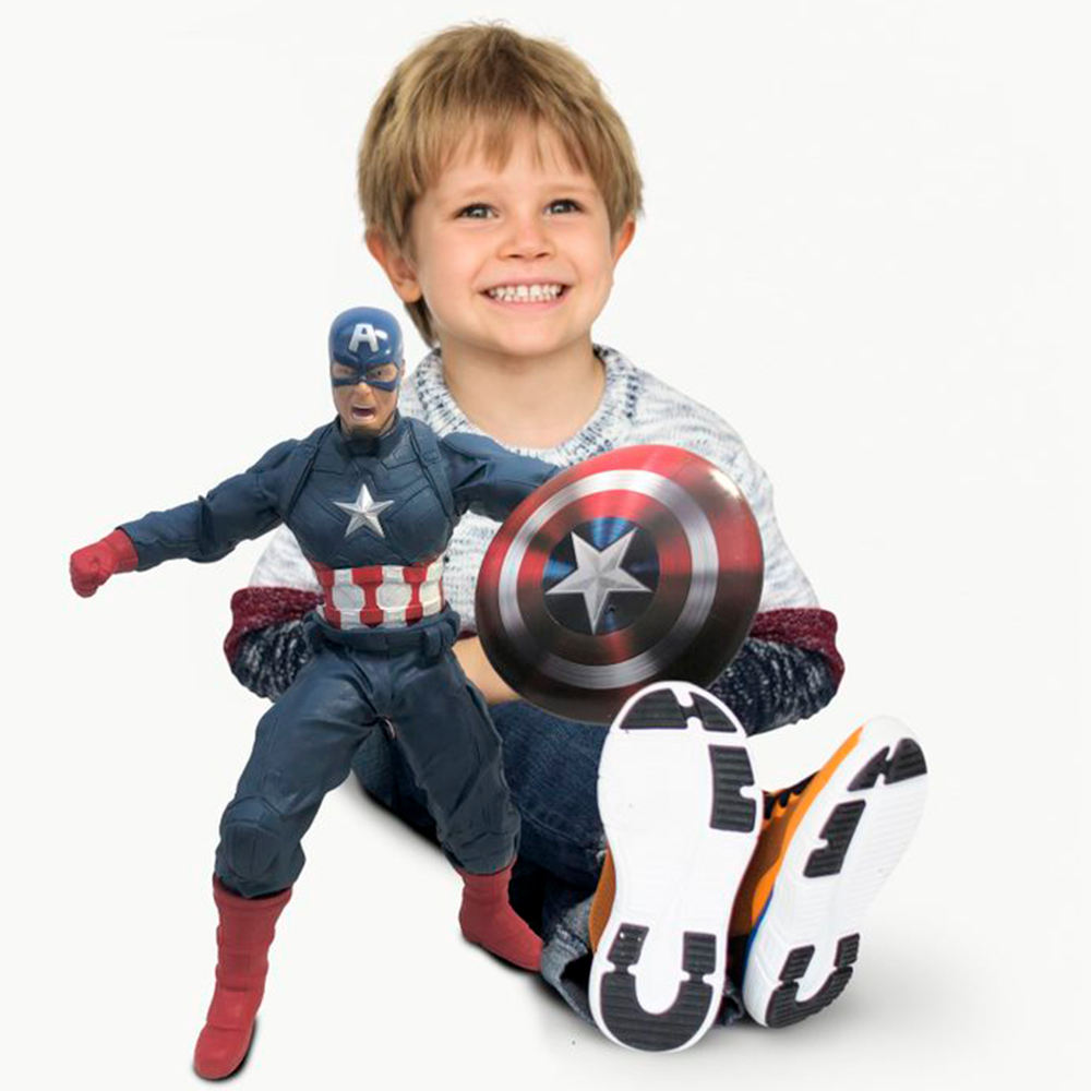 Boneco Capitão América Revolution 55cm Articulado Mimo Toys — foto 3