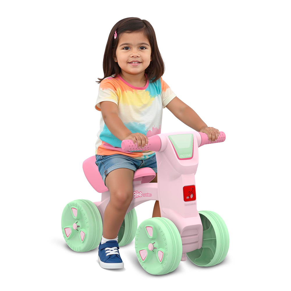 Bandeirante Baby Bike Equilíbrio Motinha - Velotrol para Crianças a Partir de 1 Ano — foto 4
