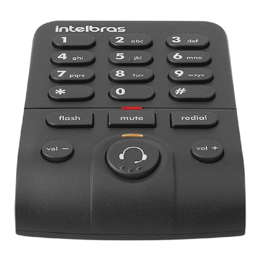 Telefone Headset Intelbras HSB 40 com Teclado — foto 5