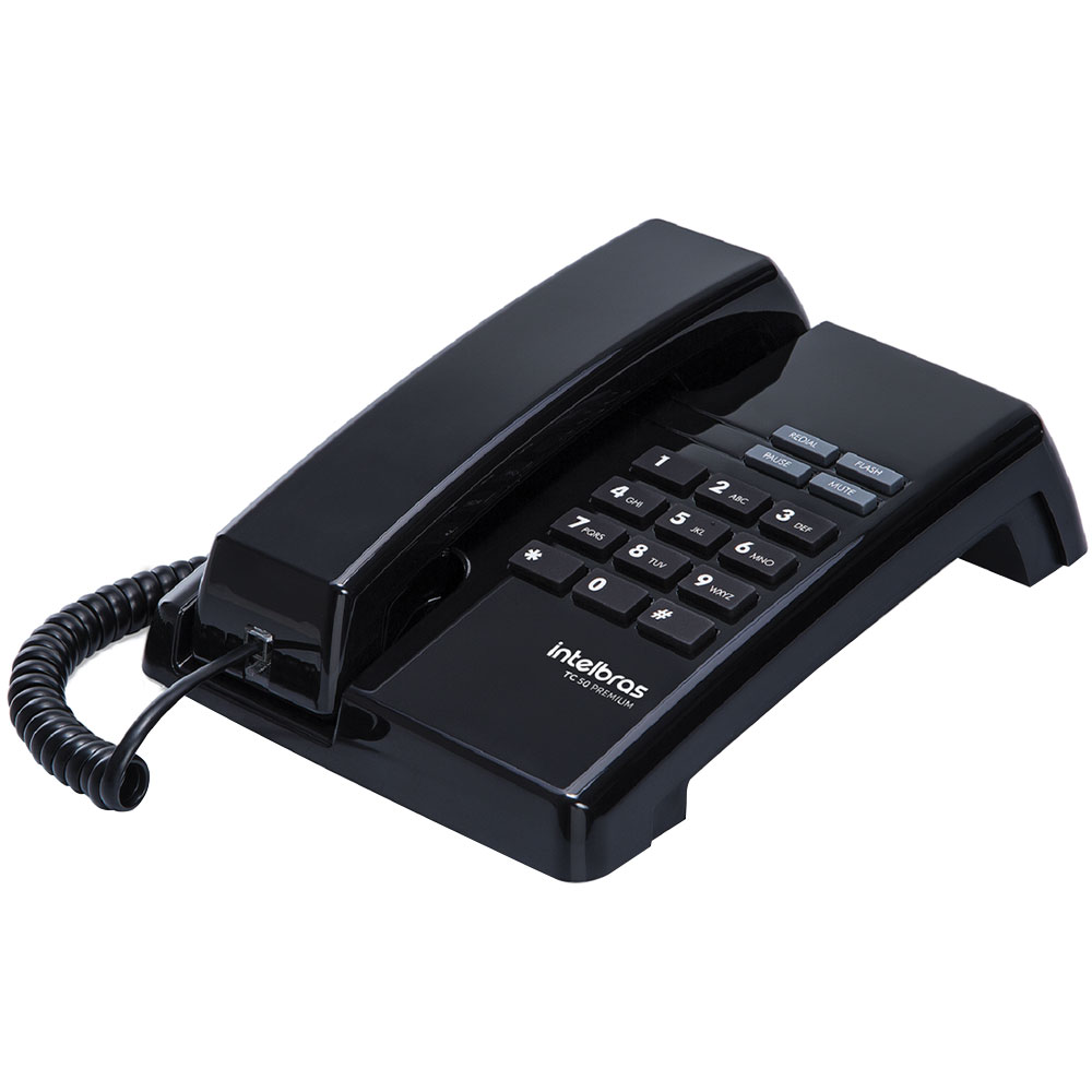 Telefone Intelbras TC 50 Premium com Fio - Função PABX