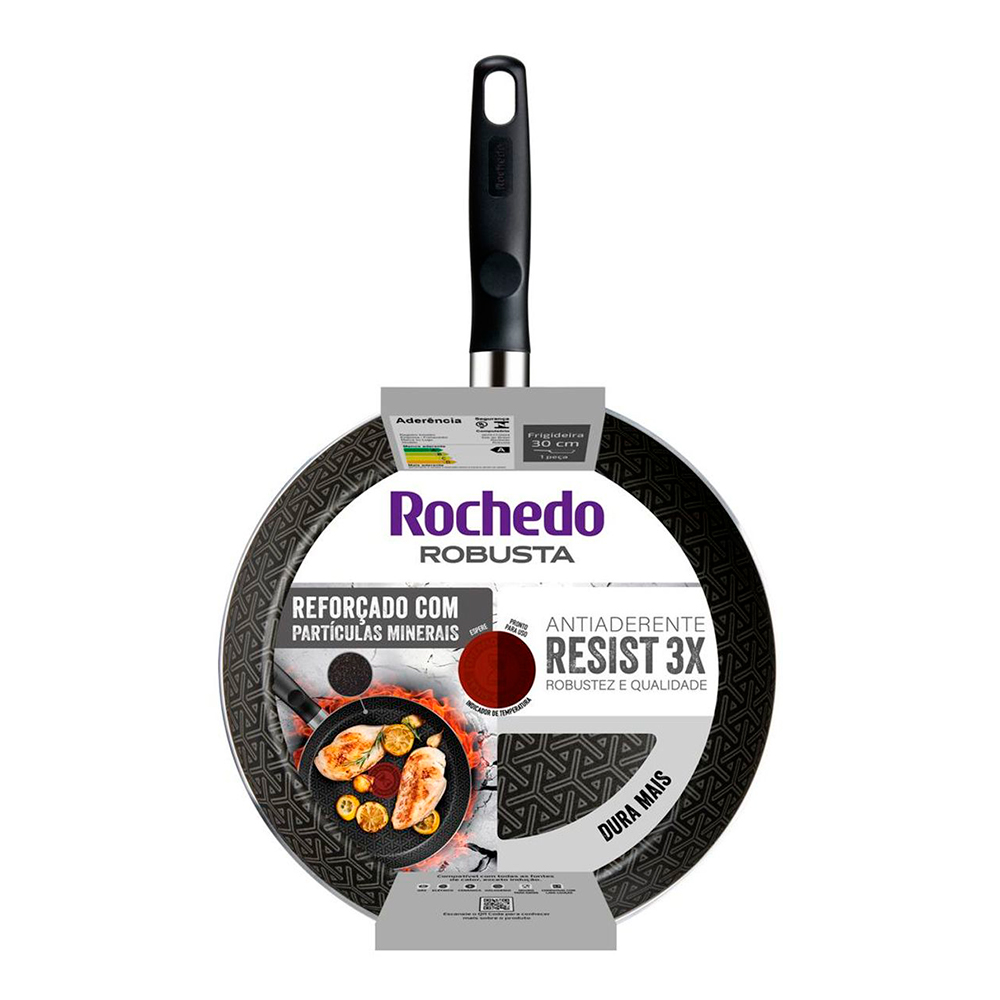 Frigideira Rochedo Robusta 3,3L Antiaderente — foto 6