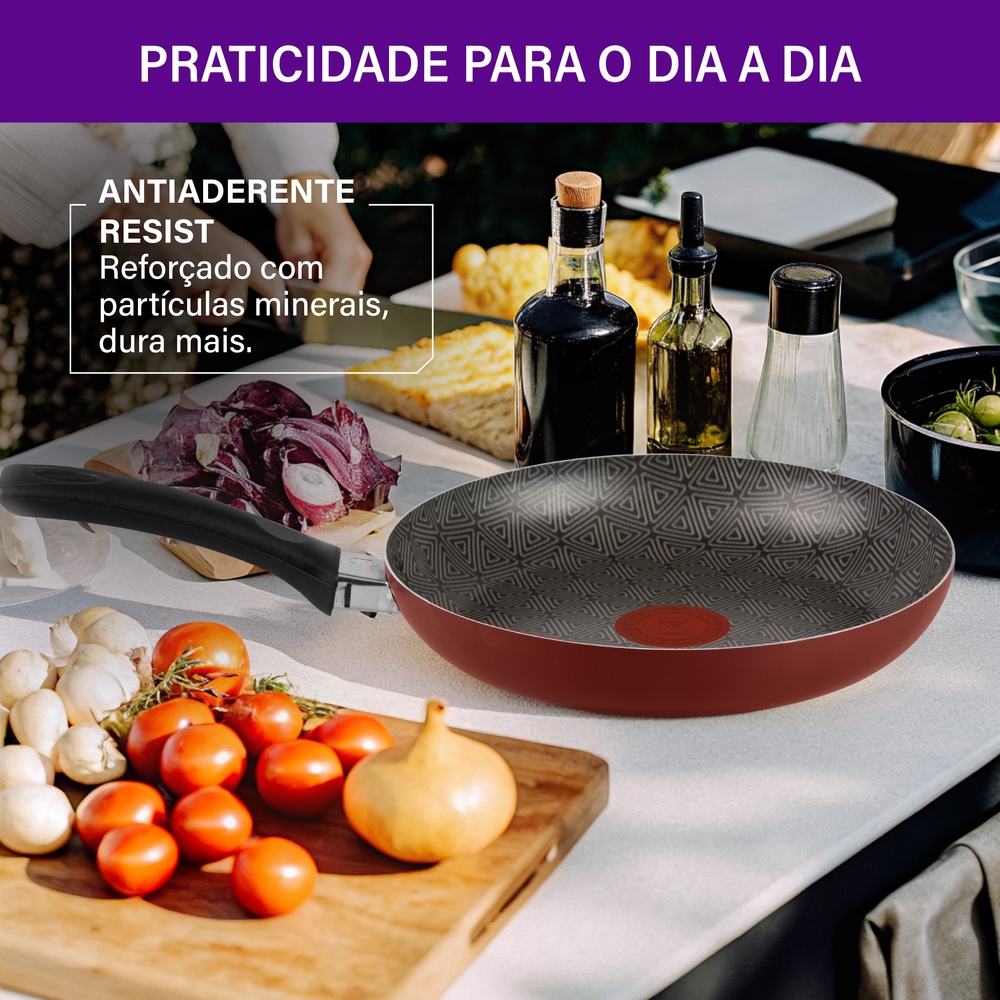 Frigideira Wok Rochedo Facilita 1,5L Antiaderente — foto 7