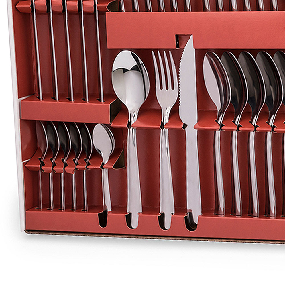 Faqueiro 42 Peças Brinox Inox Turim — foto 3