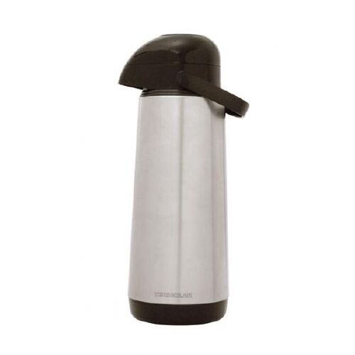 Garrafa Térmica Termolar Lumina 1,8L Inox com Bomba de Pressão