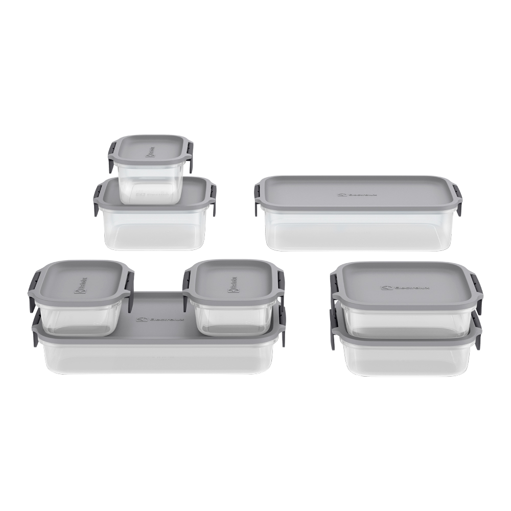 Conjunto de Potes Herméticos Electrolux 8 Unidades - Polipropileno