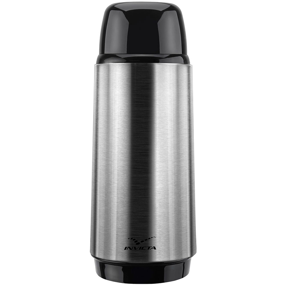 Garrafa Térmica Invicta Singulare 1L Inox com Ampola de Vidro