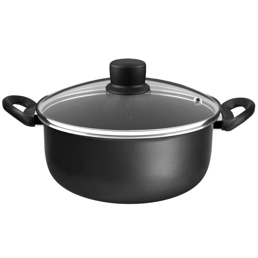 Caçarola Rochedo Robusta 4,6L 24cm Antiaderente