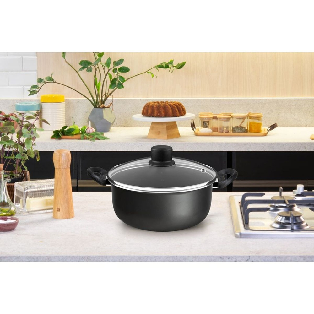Caçarola Rochedo Robusta 4,6L 24cm Antiaderente — foto 13