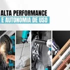 Kit Maleta 4 Ferramentas Furadeira Martelete Esmerilhadeira — foto 4