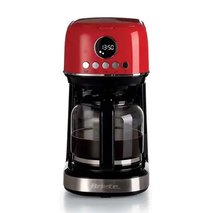 Máquina De Café Programável Moderna Ariete Vermelho — foto 3