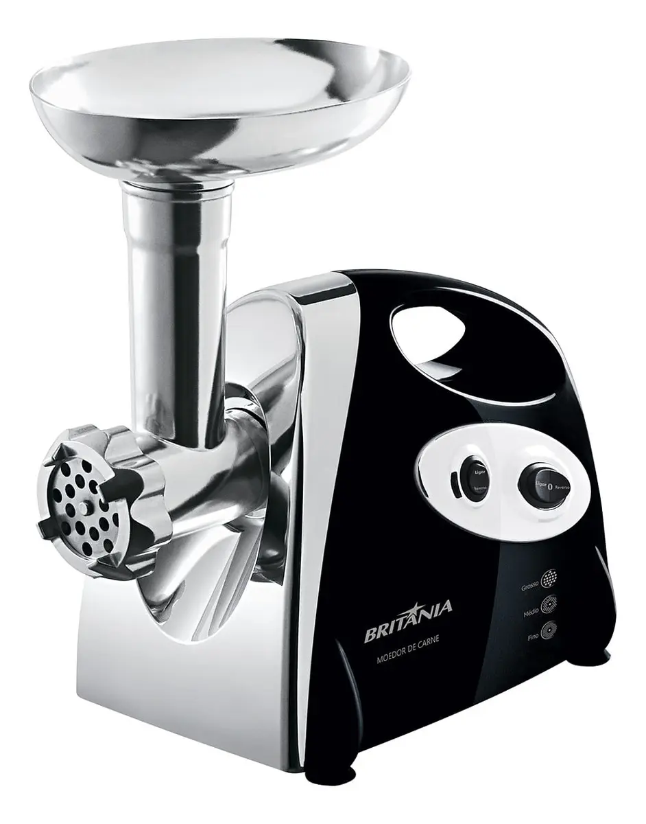 Moedor De Carne Elétrico Britânia Preto 350w — foto 3