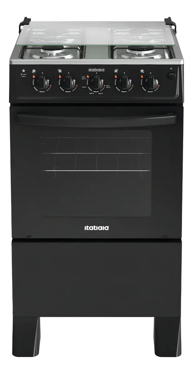 Fogão Itatiaia Star New 4 Bocas Mesa Inox Forno 48l