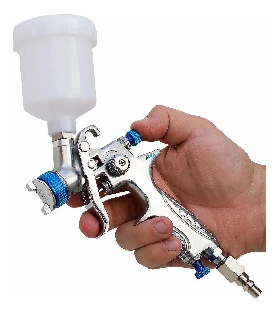Pistola Micro Pintura Retoque Profissional Hvlp Pro 535 — foto 3