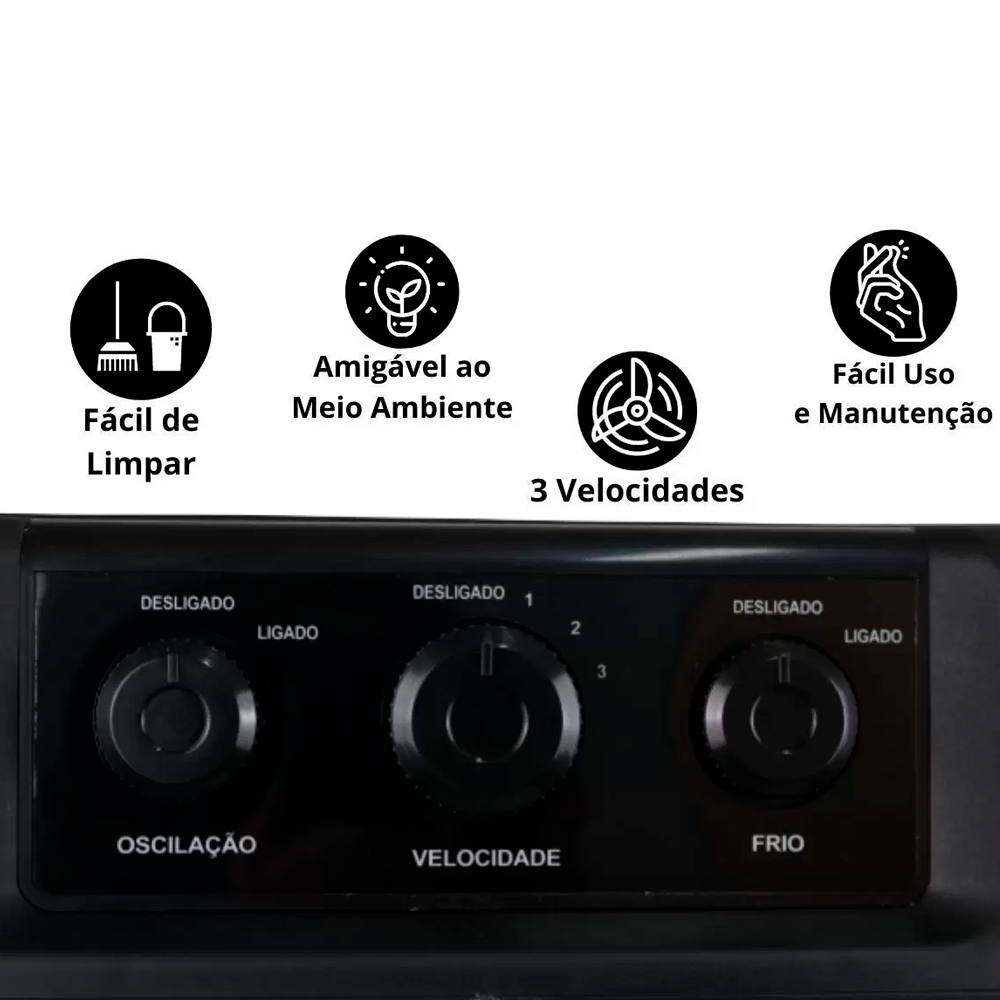 Climatizador de Ar Amvox 90L 3 Velocidades ACL9022 — foto 11