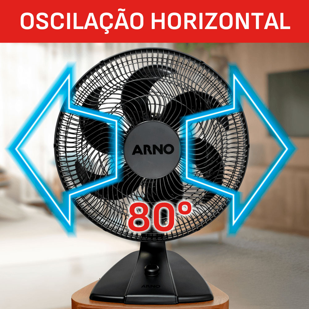 Ventilador de Mesa Arno Essential 40cm 140W VE2E — foto 8