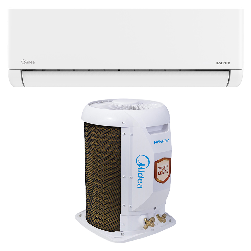 Ar-Condicionado Split Inverter 9.000 BTUs Springer Midea AirVolution Lite Frio