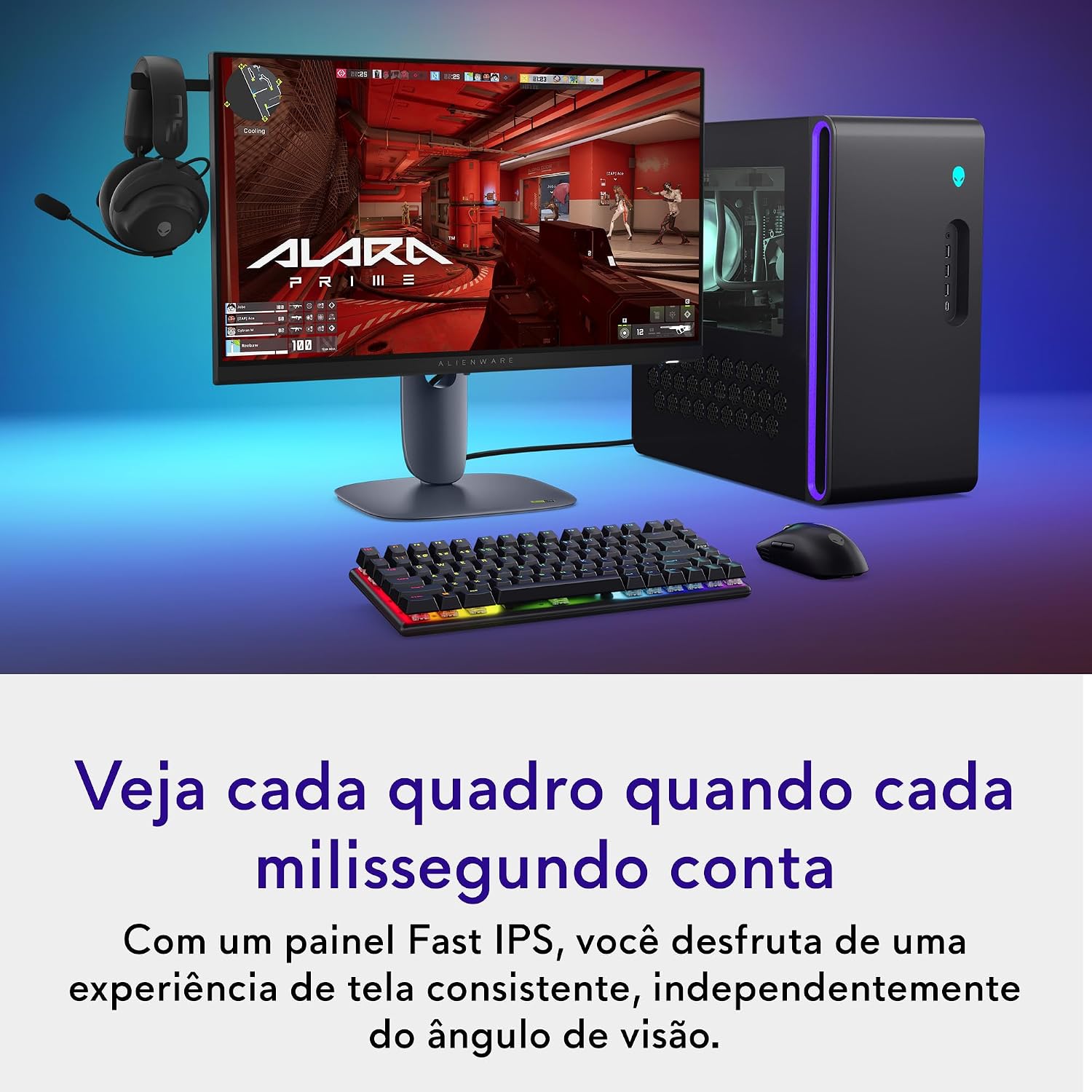 Monitor Gamer 25" 320Hz Fast IPS - Tempo de Resposta 0,5ms — foto 5