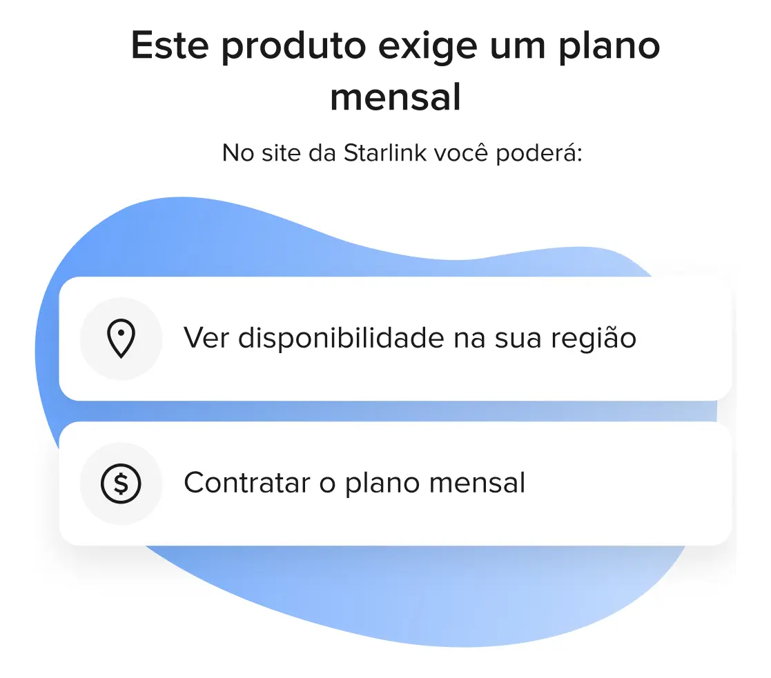 Kit De Internet Via Satelite Starlink Mini Branco — foto 3