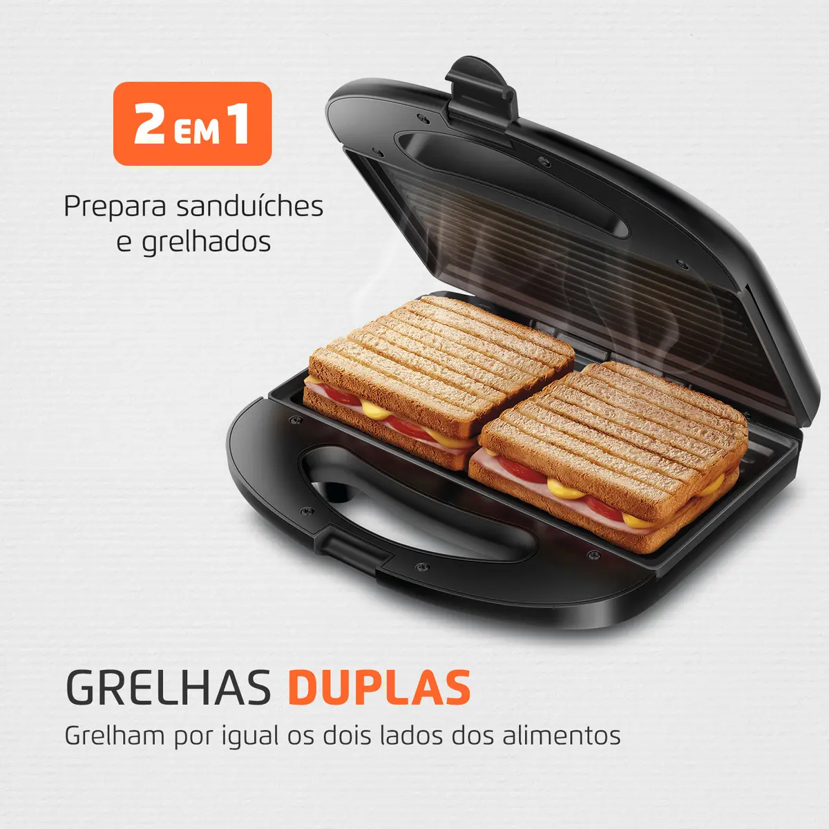 Sanduicheira Mondial Master Grill Mondial 750W S-20 — foto 3