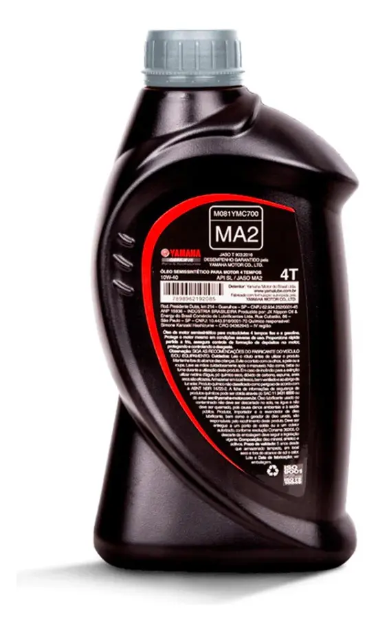 1 Litro Oleo Yamalube Semissintético Sae 10w40 Yamaha — foto 3