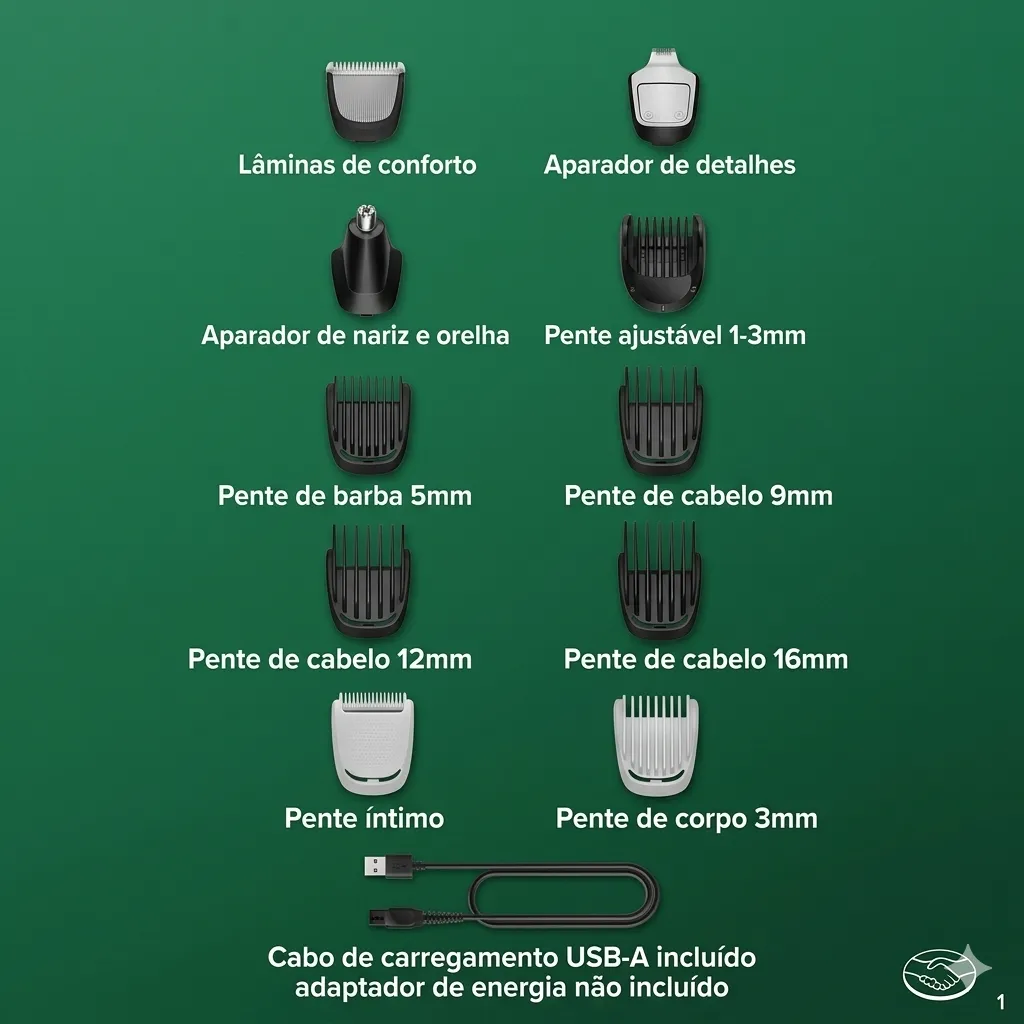 Aparador De Pelos Barbeador Philips Multi Groom — foto 3
