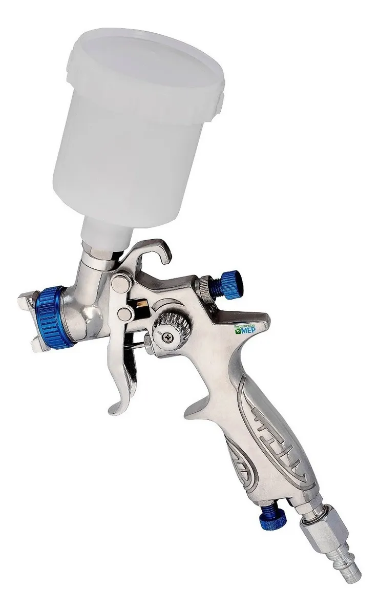 Pistola Micro Pintura Retoque Profissional Hvlp Pro 535 — foto 4