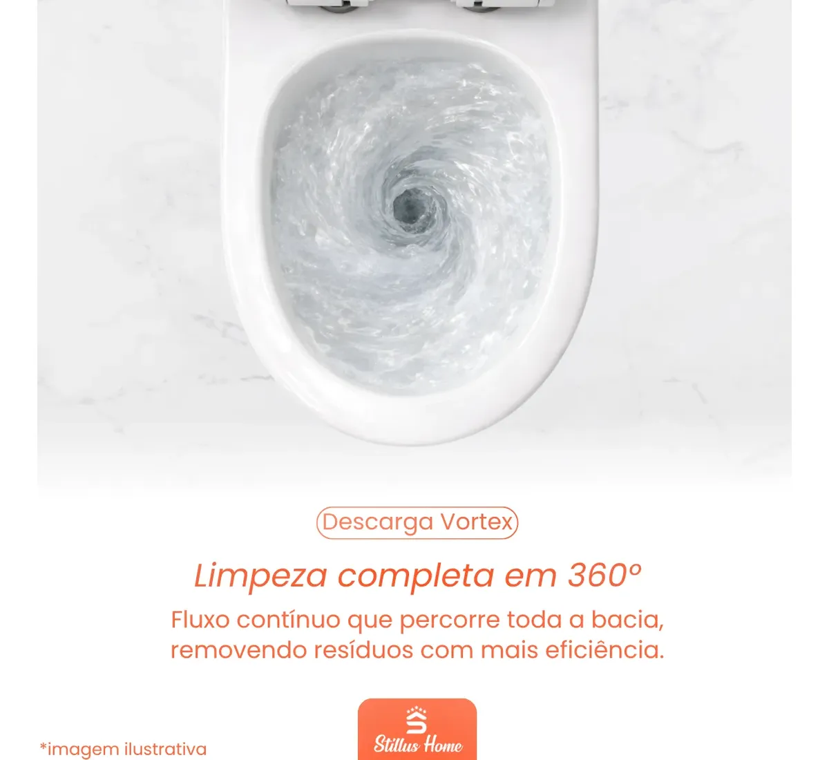 Vaso Sanitário Monobloco Caixa Acoplada Privada Paris Branco — foto 4