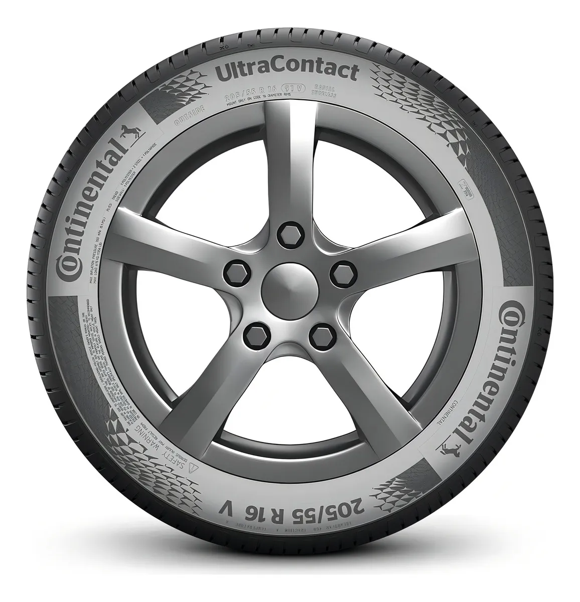 Pneu 195/65R15 Continental UltraContact 91H Aro 15 — foto 4