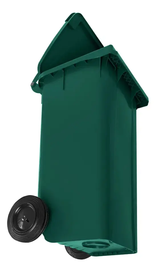 Lixeira De Lixo 120 Litros C/ Rodas — foto 4