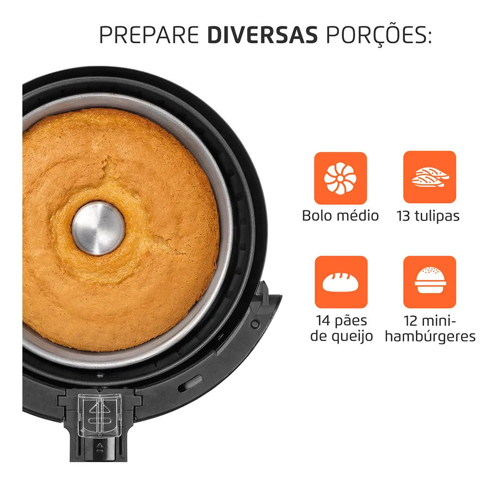 Fritadeira  Air Fryer 3,5l Mondial — foto 4
