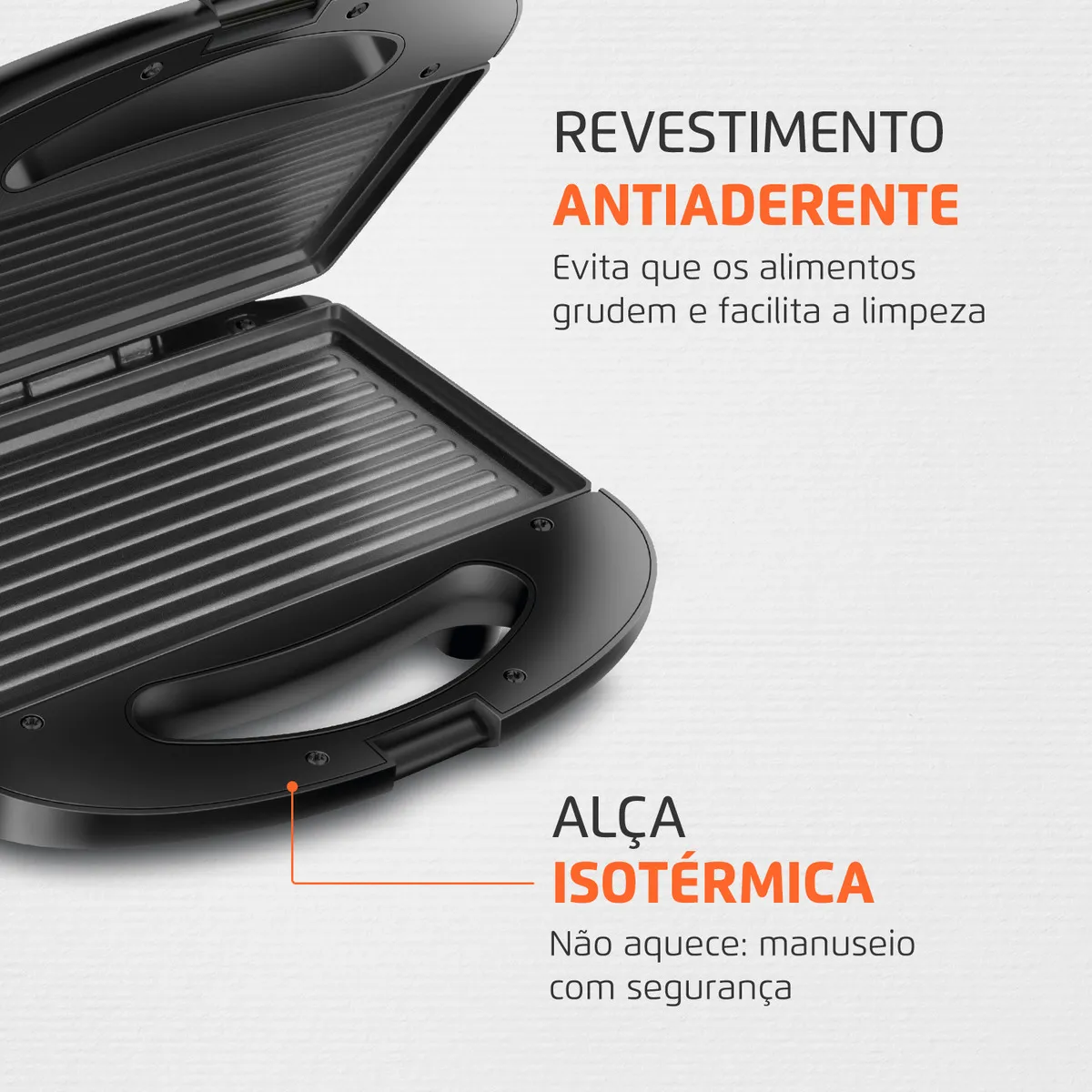 Sanduicheira Mondial Master Grill Mondial 750W S-20 — foto 4