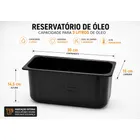 Fritadeira Elétrica Com Tampa Milano 3 Litros Inox — foto 4