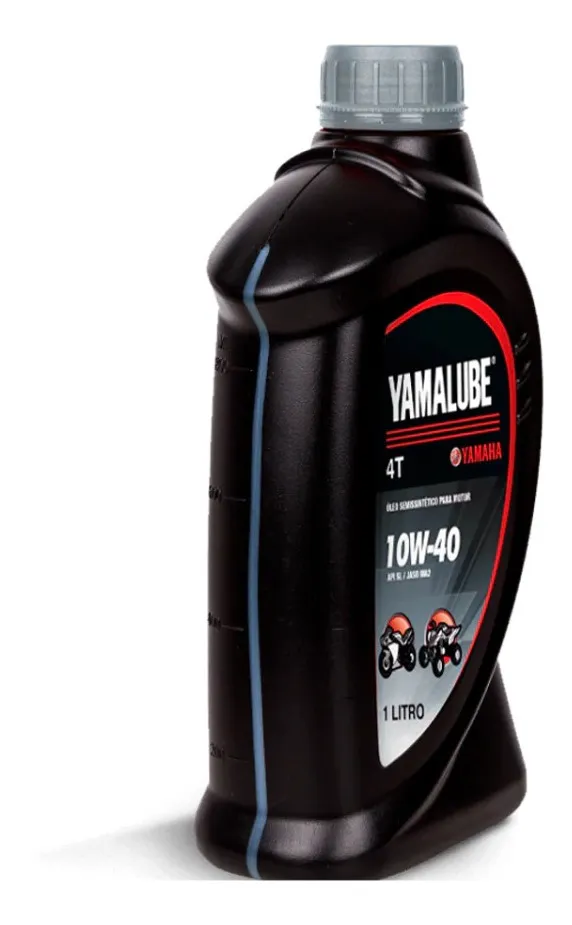 1 Litro Oleo Yamalube Semissintético Sae 10w40 Yamaha — foto 4